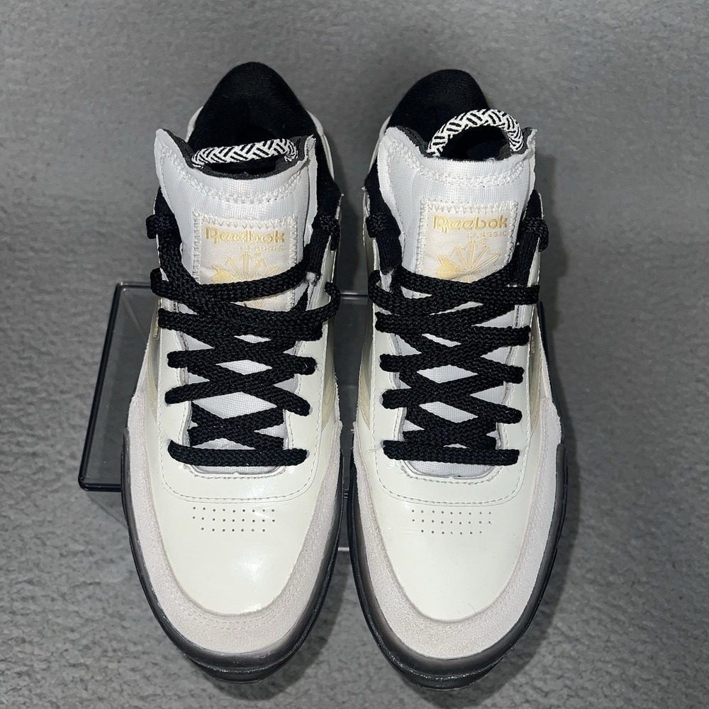 Reebok Cardi B Club C Sneakers Women's Sz 8 Chalk Birthday Release Shoes FZ4928 - Picture 4 of 7